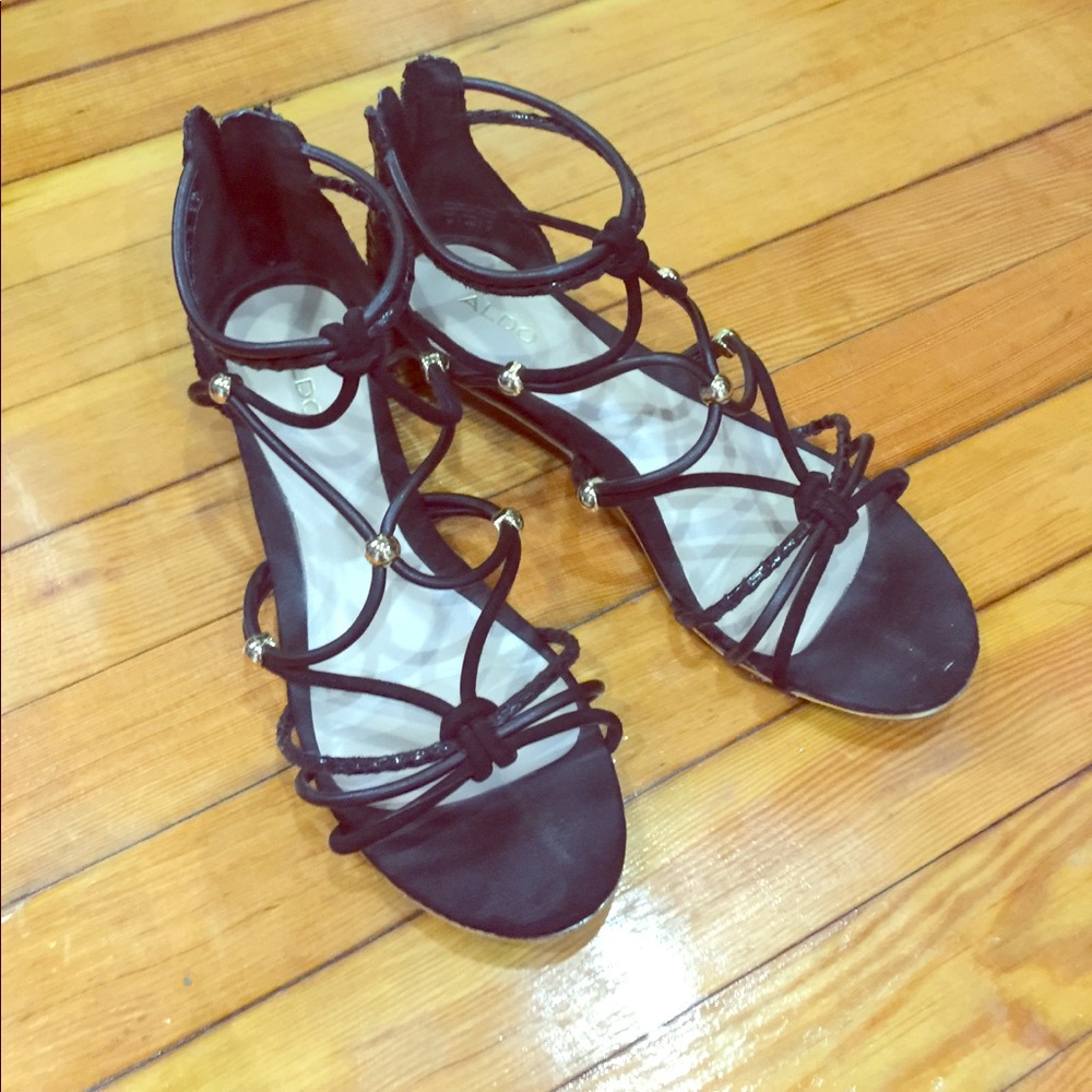 Strappy gladiator sandals